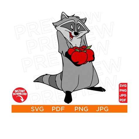 Meeko Vector Svg Princess Pocahontas Svg Princess Svg Po Inspire