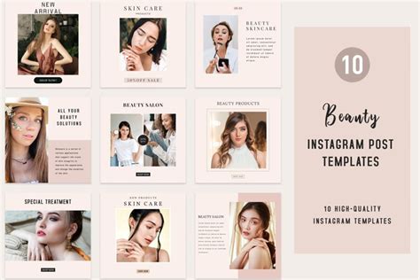 Beauty Instagram Templates