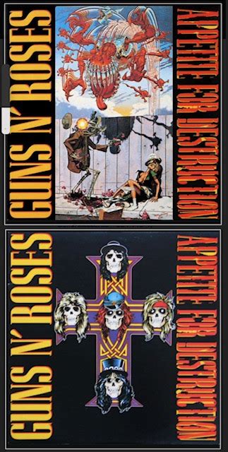 Guns N Roses Appetite For Destruction Controversial Album Cover