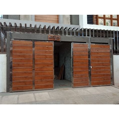 Modern Stainless Steel Fundermax Sheet Gate For Home At Rs Square