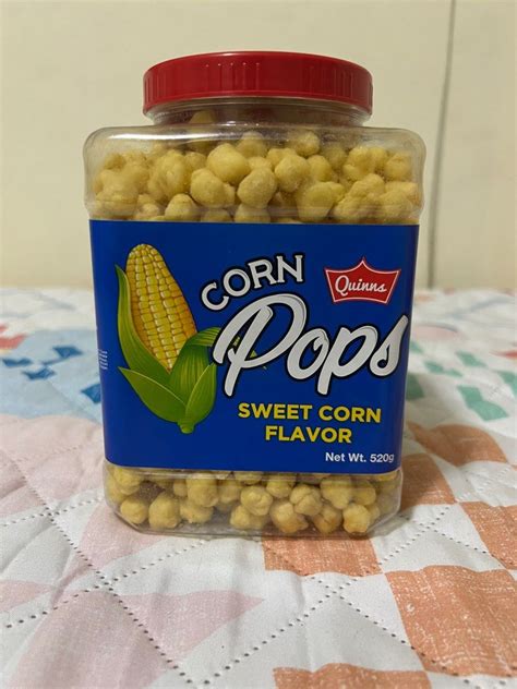 Quinns Corn Pops Sweet Corn Flavor 520g Food Drinks Other Food