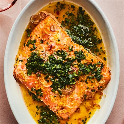 Roasted Salmon With Citrus Salsa Verde Nexus Newsfeed