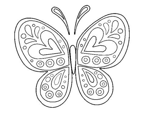 Coloriage Mandalas Papillon 117413 Mandalas Dessin à Colorier