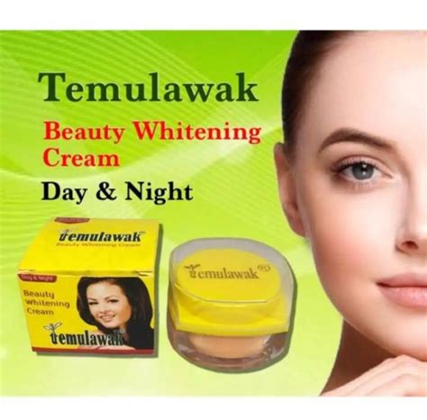 Temulawak Beauty Whitening Cream Pot Kaca Lazada