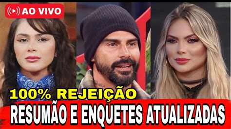 AO VIVO RESUMÃO TRETAS E ENQUETES ATUALIZADAS MOSTRAM GRANDE