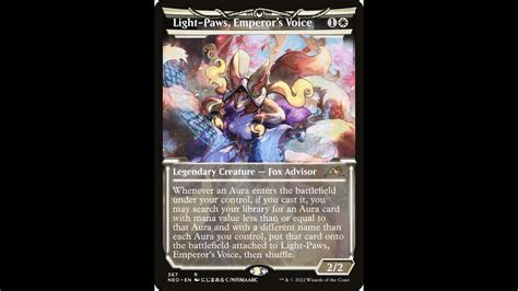 Deck Tech MonoWhite Voltron Light Paws Emperor S Voice Historic