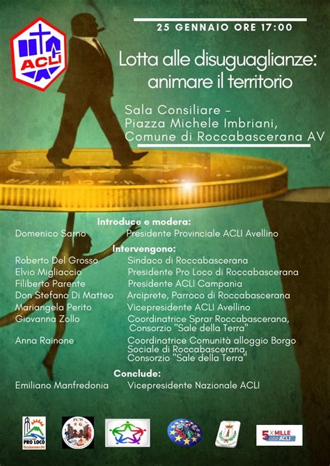 Lotta Alle Disuguaglianze Animare Il Territorio L Evento Domani A