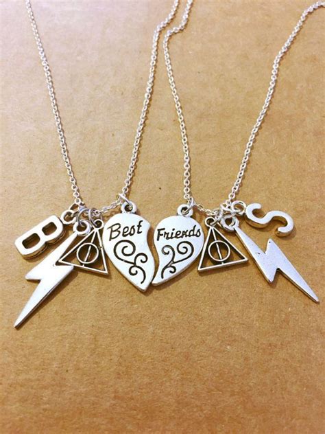 Two Harry Potter Best Friend Necklaces Best Friend Necklaces Friend