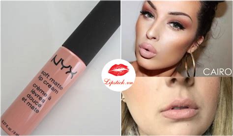 Review Son NYX Soft Matte Lip Cream Cairo Nude Chuẩn Đẹp