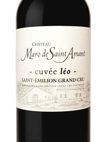 Ch Teau Maro De Saint Amant Cuv E L O Saint Milion Grand Cru Vivino