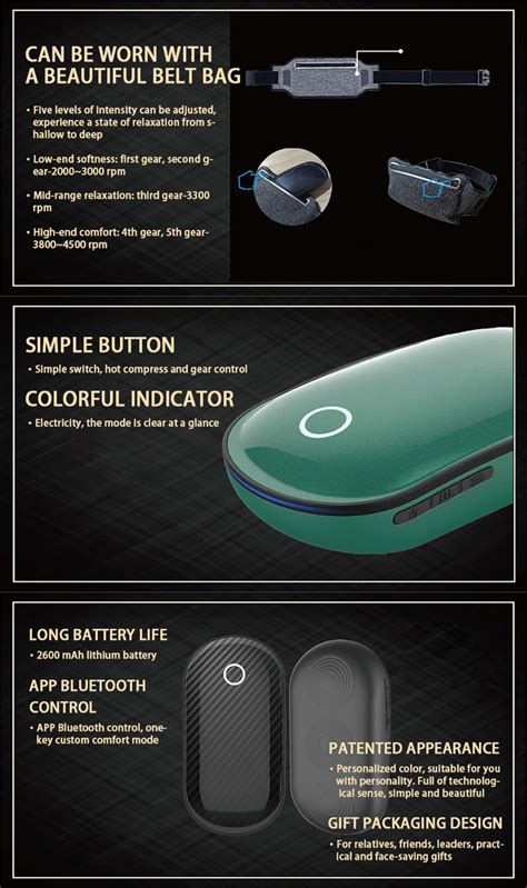 Magnetic Energy Physiotherapy Mechanical Massage Infrared Hot Compress In Portable