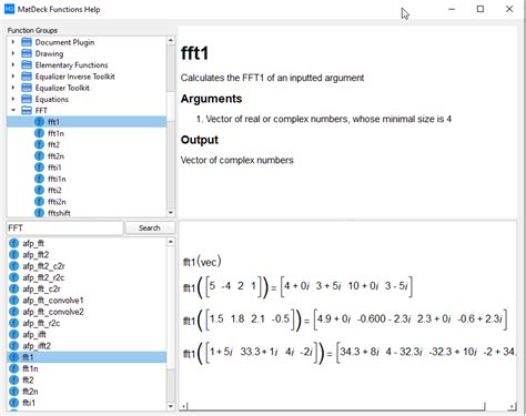 Fast Fourier Transform Fft Labdeck