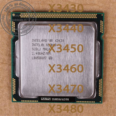 Intel Xeon X X X X X X Lga Processor Ebay