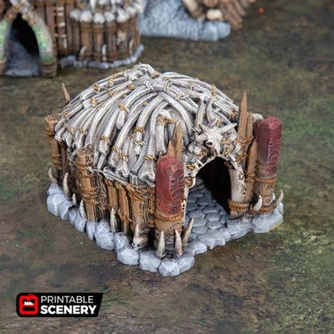 Dwarves Elves And Demons Dnd Terrain Shamans Hut Dnd Etsy Artofit