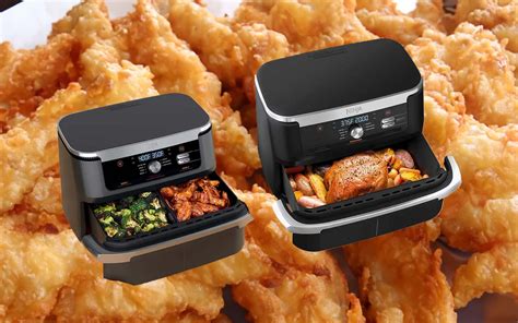 Ninja Foodi FlexBasket Air Fryer: Large Family Meals and Simultaneous ...