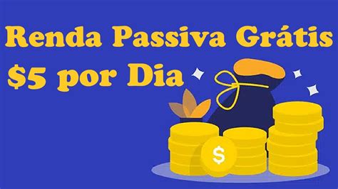 SAIU Ganhe 5 Dólares por DiaRenda Passiva Grátis YouTube