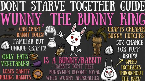 Wunny The Bunny King Is Here Dont Starve Together Guide Mod