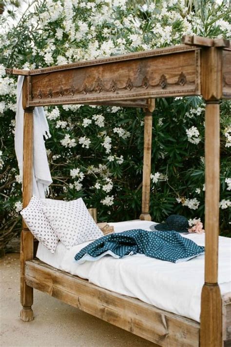 Pretty Lounging | Outdoor spaces, Outdoor bed, Home