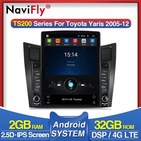 G Lte Wifi Ips Dsp Android Head Unit For Toyota Y Yaris