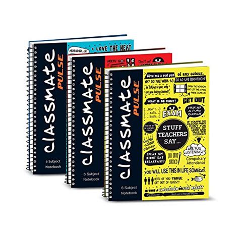 Classmate Premium 6 Subject Notebook 203mm X 267mm Soft Cover 300