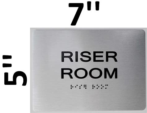 Riser Room Ada Sign The Sensation Line Hpd Signs The Official Store