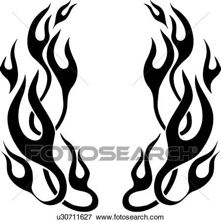 Flame Line Drawing | Free download on ClipArtMag