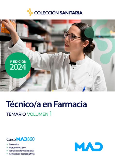 Manual Del T Cnico A En Farmacia De Instituciones Sanitarias Temario