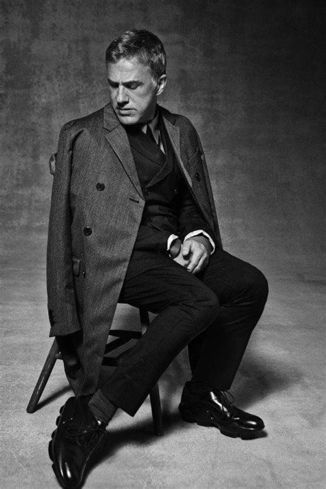 Lovely Man N Christoph Waltz Waltz Vogue Photo