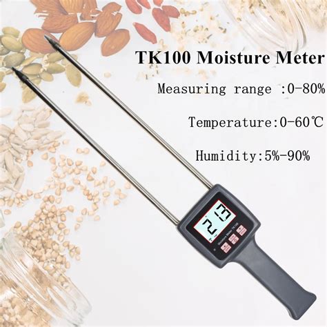 Tk Portable Digital Multifunctional Moisture Meter For Grains