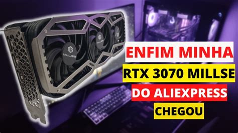 Unboxing Rtx 3070 Mllse Aliexpress Youtube