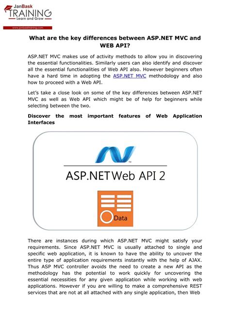 Ppt What Are The Key Differences Between Asp Net Mvc And Web Api Riset