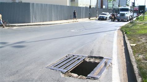 Buraco Em Bueiro De Rodovia Do ES Causa Transtornos Para Motoristas