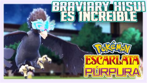 Braviary Hisui En Combate Por Vez Demuestra Lo Bueno Que Es Pok Mon