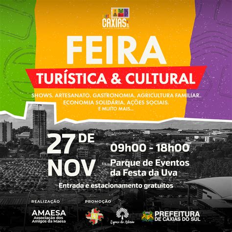 FEIRA TURÍSTICA E CULTURAL Cartaz e Divulgação on Behance