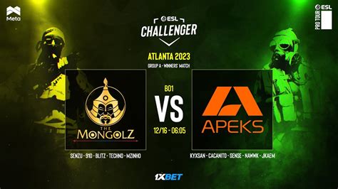 Mongolz Vs Apeks ESL Atlanta Group A MN Cast YouTube