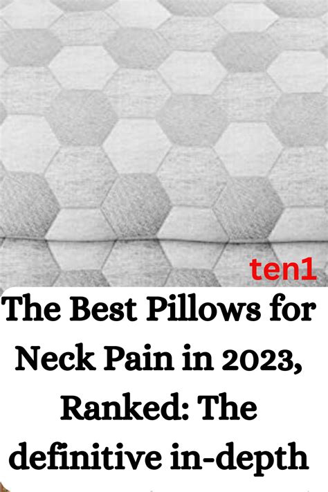 The Best Pillows For Neck Pain In 2023 Ranked The Definitive In Depth Review Of Top Rated