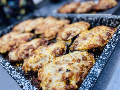 Berenjena Rellena De Carne Con Parmentier Tokitokieus