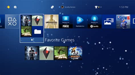 Playstation 4 Firmware 4 0 Mit Ordnern und neuen Menüs