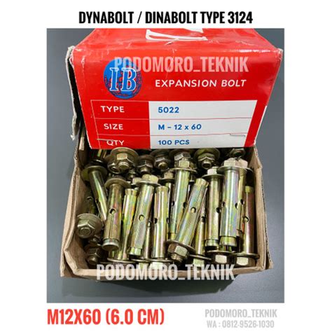 Jual Dynabolt M X Tipe Kuning Cm Dynabolt M