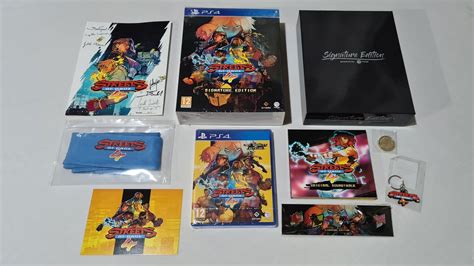 Streets Of Rage 4 Signature Edition PS4 Merge Games Unboxing