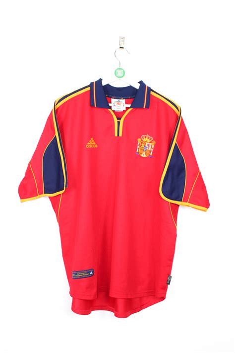 2000-02 Spain home jersey - XL • RB - Classic Soccer Jerseys