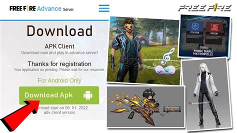 Como Registrarse Y Descargar Nuevo Servidor Avanzado De Free Fire Mayo