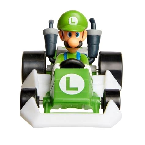 Vehículo Nintendo Kart Racer Luigi Walmart