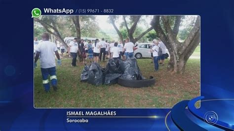 Mutir O De Limpeza S Margens Do Rio Sorocaba Retira Mais De Mil