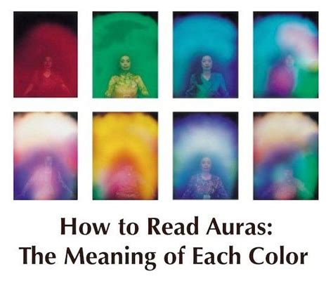 How To Read Auras Aura Colors Meaning Color Meanings And Auras