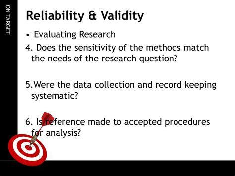 Ppt Reliability And Validity Powerpoint Presentation Free Download