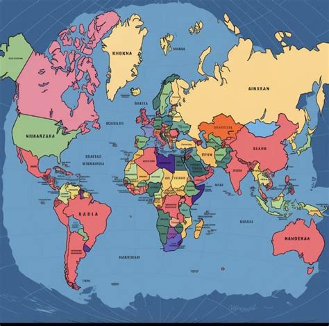 “Imagine an accurate political world map” : r/mjpromptbot