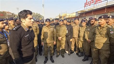 Rwp Police Under Command Of CPO S N Bukhari Ensure Full Security For