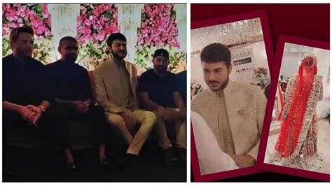 Cricket Team Attends Shahid Afridi S Daughter S Wedding In Karachi