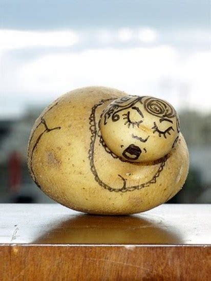 Innocent Pranks: Potato Art